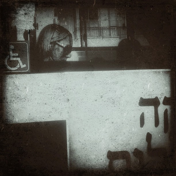 Took a bus to the train..